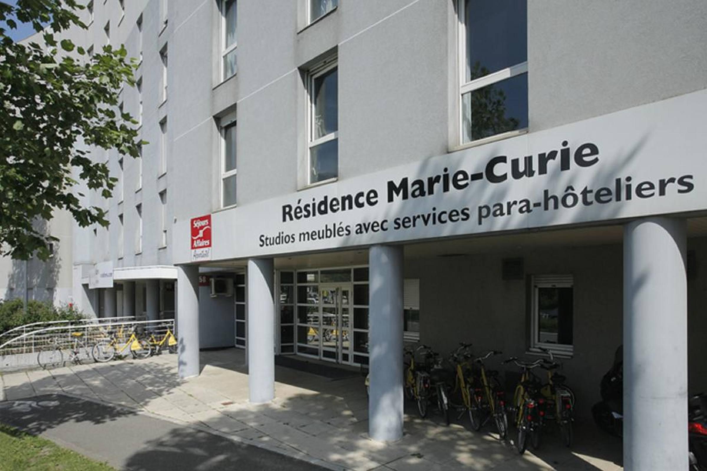 Aparthotel Sejours & Affaires Grenoble Marie Curie Exterior foto